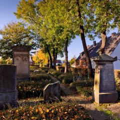 Jüdischer Friedhof auf Reeser Stadtmauer