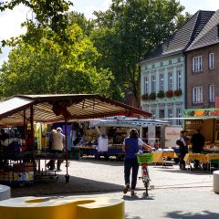 Markttag in Rees