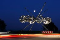 Kreisverkehr in Rees Kreisverkehr in Rees