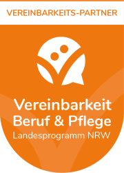 Siegel Vereinbarkeit Beruf & Pflege