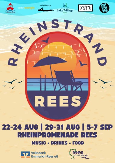 Rheinstrand Plakat - 1 Rheinstrand Plakat - 1