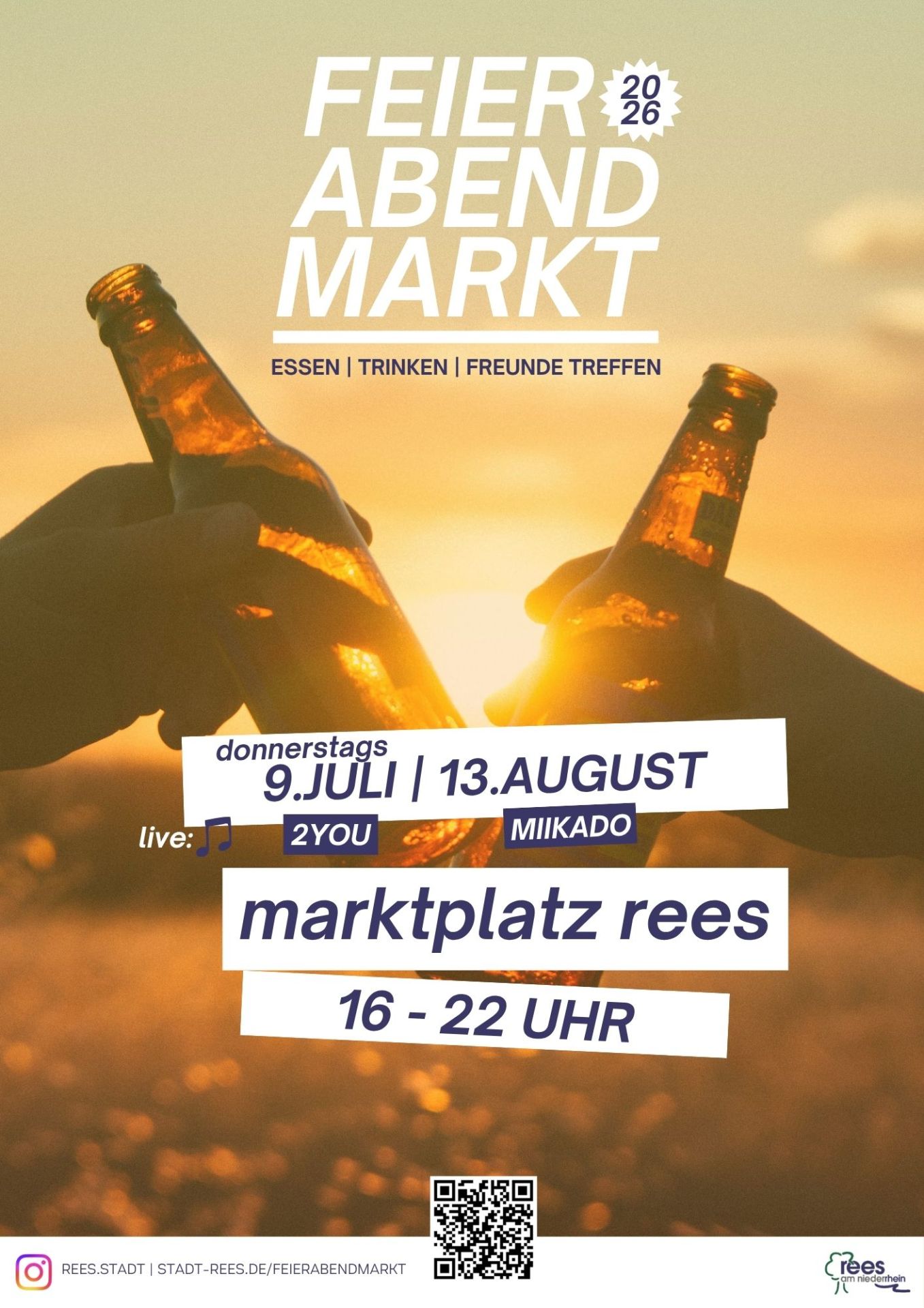 Feierabendmärkte -Plakat 2026 - 1